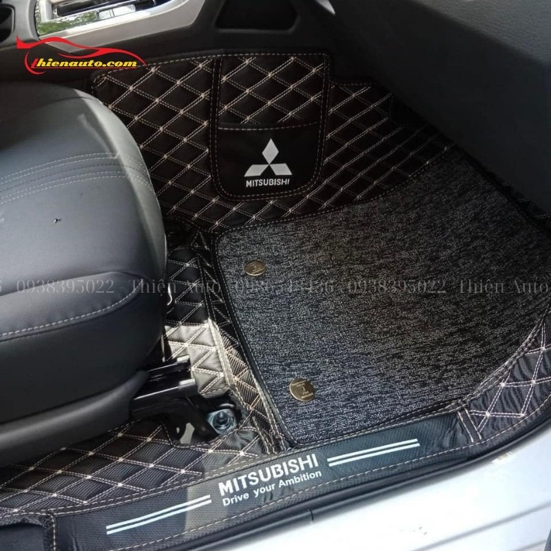 Thảm lót sàn ô tô Xpander mẫu 5D kèm rối được nhiều chủ xe ưa chuộng