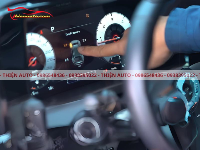 Cảm biến áp suất lốp tích hợp nhiều tính năng nổi bật