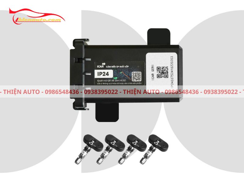 Cảm biến áp suất lốp lắp đặt tại Thiện Auto