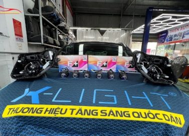  Độ đèn Hyundai Palisade bằng Combo 6 bi từ Xlight F+ 
