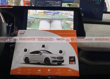 Lắp camera 3 mắt Mitsubishi Xforce Y5 Premium Icar 170 độ