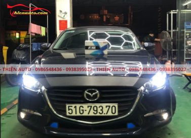 Độ đèn bi gầm X-Light F10 2.0 inch cho Mazda 3