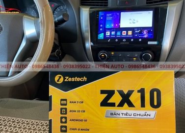 Độ màn hình Nissan Navara bằng Zestech ZX10
