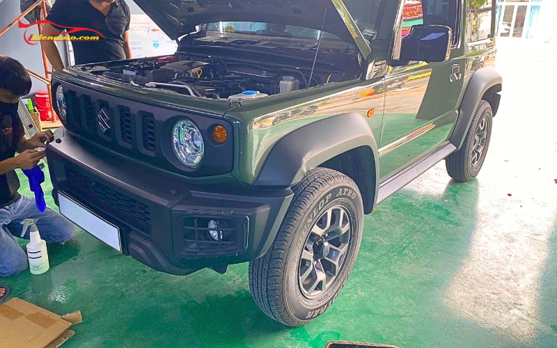 Ốp đèn sương mù Suzuki Jimny nâng tầm diện mạo đầu xe