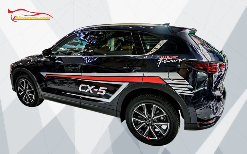 Hình ảnh một số mẫu dán tem CX5 tại Thiện Auto