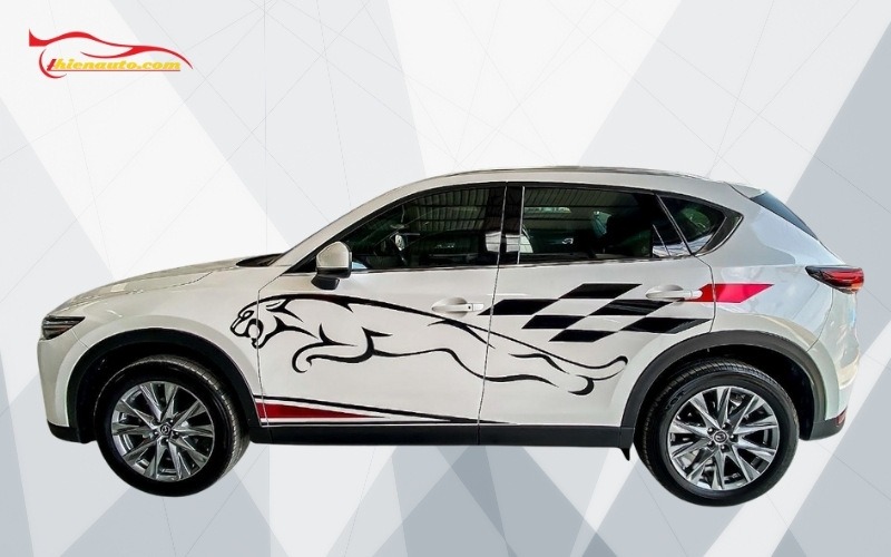 Hình ảnh một số mẫu dán tem CX5 tại Thiện Auto