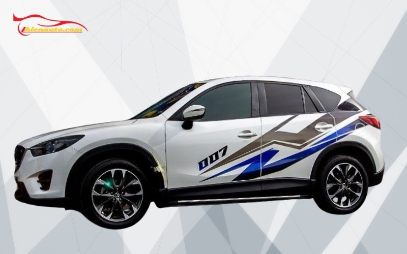 Hình ảnh một số mẫu dán tem CX5 tại Thiện Auto