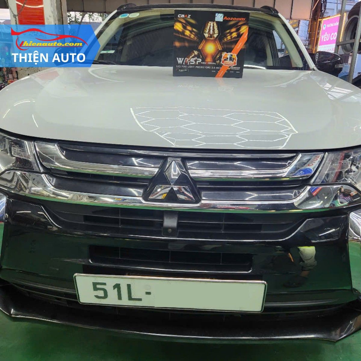 Độ đèn Mitsubishi Xpander được Thiện Auto báo giá công khai