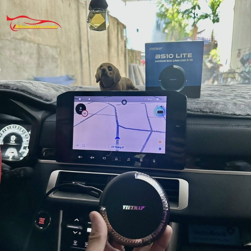 Android box Mitsubishi Xpander mẫu Vietmap BS10 quốc dân