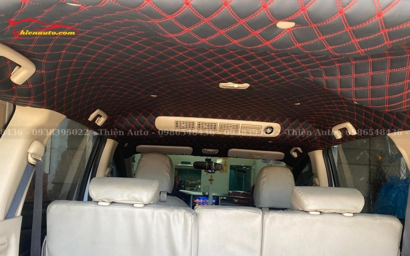 Bọc trần xe Xpander mẫu da 5D 6D dày dặn