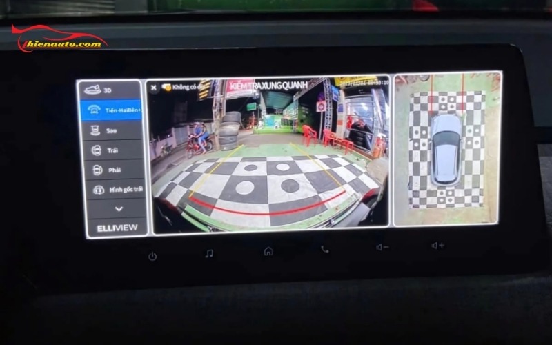 Camera 360 Mitsubishi Xpander lắp mẫu Elliview V5 Lite