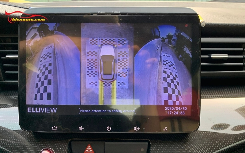 Camera 360 Mitsubishi Xpander lắp mẫu Elliview Elliview V5-P