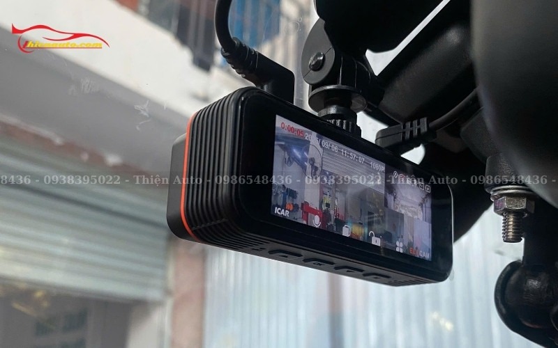 Camera hành trình Mitsubishi Xpander có độ phân giải cao và màn hiển thị sắc nét