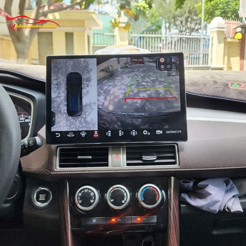 Màn hình liền camera 360 Xpander tích hợp camera góc rộng, hỗ trợ giải trí đa tầng tiện ích