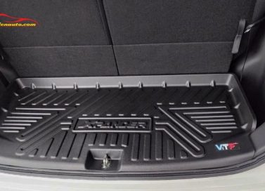 Thảm lót cốp Xpander mẫu nhựa tràn viền chống nước và bụi bẩn bám xuống sàn zin