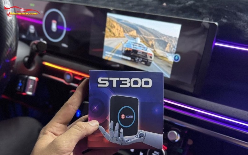 Hyundai Tucson 2025 lắp Android Box Santek ST300