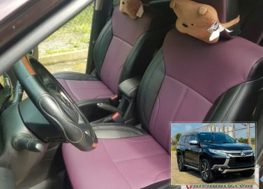 Bọc ghế da cho Mitsubishi Pajero Sports bằng da Simili/PU/Nappa