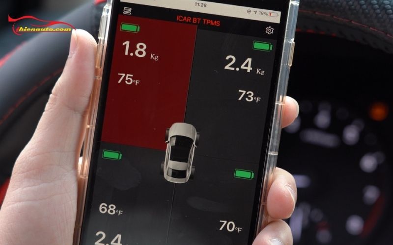 Cảm biến áp suất lốp Kia Rondo