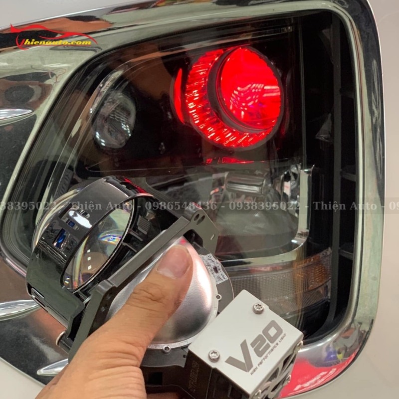 Chi phí độ đèn bi LED Hyundai SantaFe được ưu đãi giảm 10%