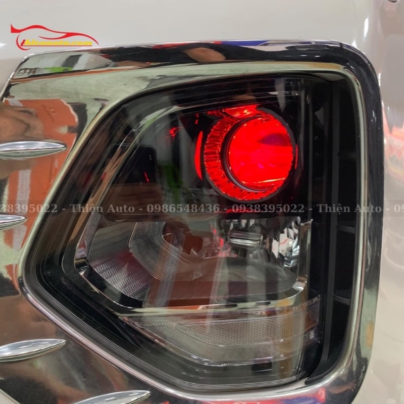 Độ bi LED Hyundai Santafe mẫu D1 Light lắp đặt zin không ảnh hưởng