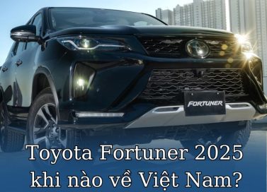Tin mới 2025: Toyota Fortuner 2025 giá lăn bánh hơn 1 tỷ