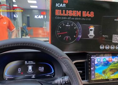 Lắp đặt cảm biến đỗ xe ICAR Ellisen E48 Hyundai Venue 2024
