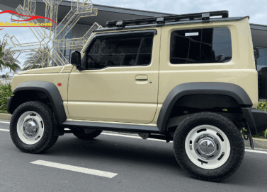 Độ mâm 16 inch Suzuki Jimny trắng tại Thiện Auto