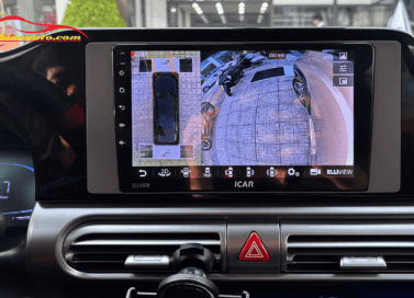 Hyundai Creta lắp màn hình liền camera S5 Basic tặng cảm biến