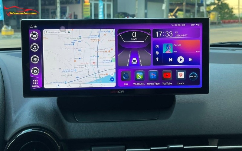 Độ màn Android Mazda 2 Loại nào tốt đáng lắp hiện nay Độ màn hình Android Mazda 2: Màn hình Winca S300+ Pro