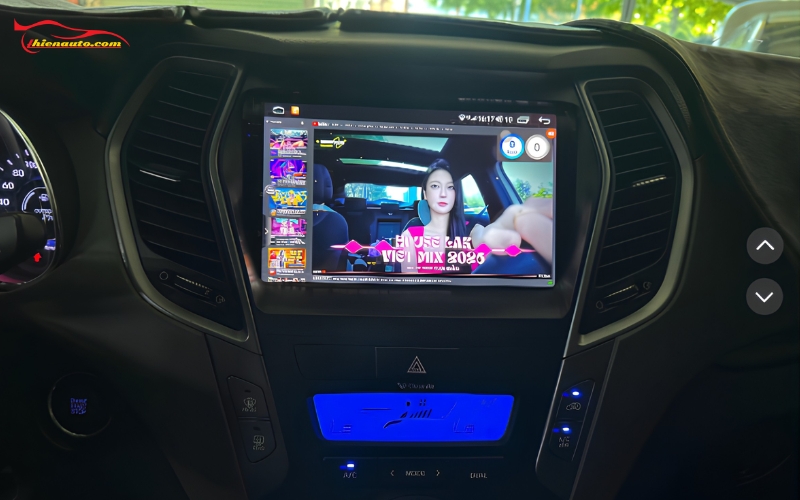 Độ màn hình android cho Hyundai SantaFe: ICAR Elliview S5 Basic