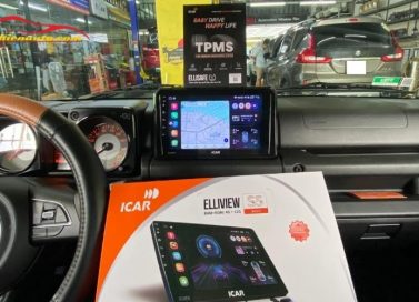 Lắp màn hình liền camera 360 Suzuki Jimny ICAR S5 Basic