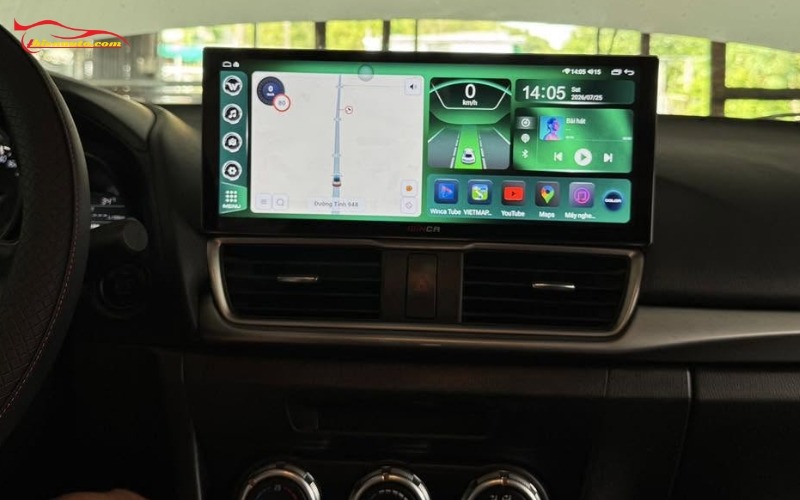 Nâng cấp màn hình Mazda 3 lắp loại màn Android nào tốt nhất? Nâng cấp màn hình Mazda 3: Màn hình Android Winca S300+