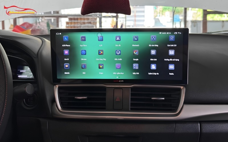 Nâng cấp màn hình Mazda 3 lắp loại màn Android nào tốt nhất? Màn hình Android Mazda 3 Winca S300+ hiển thị trực quan sắc nét