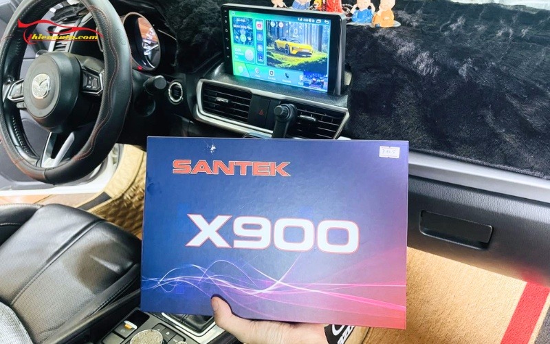 Màn hình Santek X900 chính hãng tại Thiện Auto