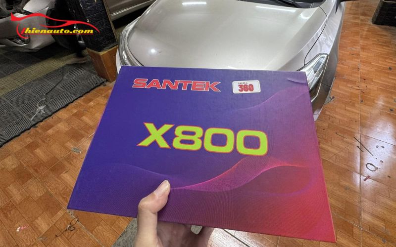 Màn hình Santek X800 360 Lắp đặt màn hình Santek cho ô tô uy tín tại TPHCM – Thiện Auto