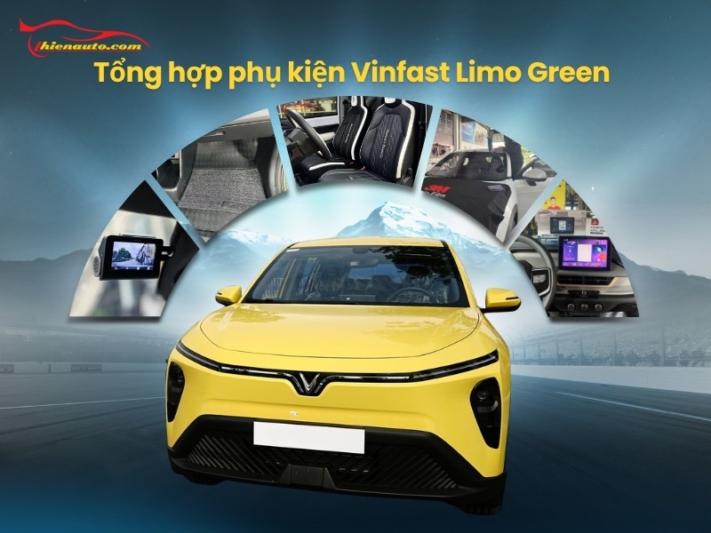 Tổng hợp phụ kiện Vinfast Limo Green nên độ