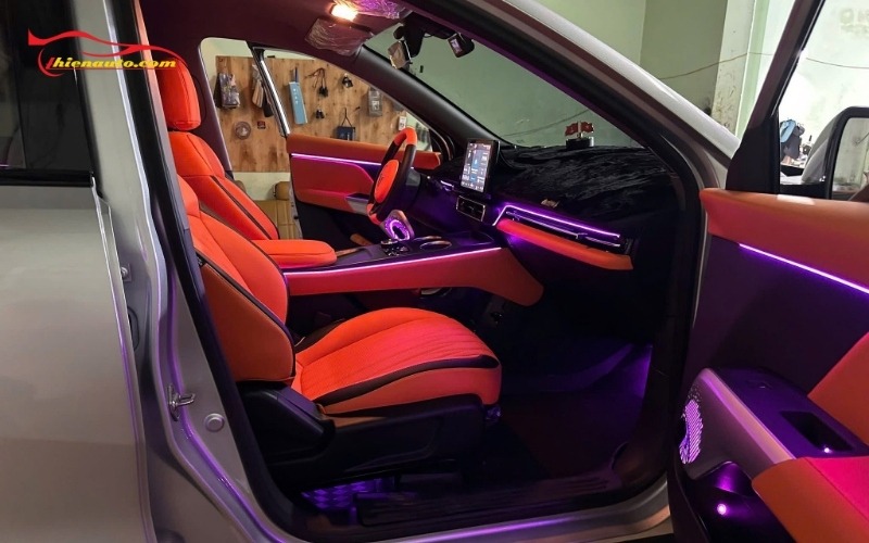 Đồ chơi Phụ kiện VinFast VF MPV 7 cần trang bị thêm Nâng cấp đồ chơi phụ kiện VinFast VF MPV 7: Đèn LED nội thất