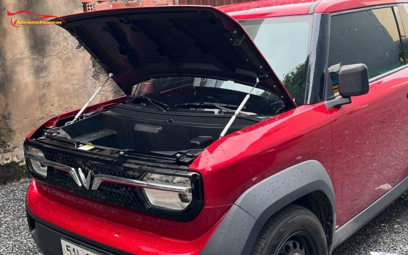 Cốp trước EZCOP VF3 mở cơ 90L lắp thực tế tại Thiện Auto