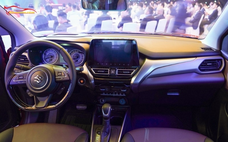 Nội thất Suzuki Fronx 2025 trang bị màn hình giải trí từ 7 -9 inch, tùy phiên bản