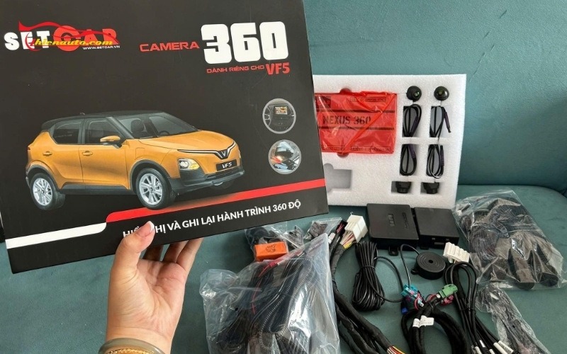 Camera 360 Vinfast VF5 Camera 360 Setcar cho Vinfast VF5