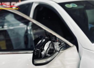 Độ gập gương điện VF6 lắp đặt giắc cắm zin