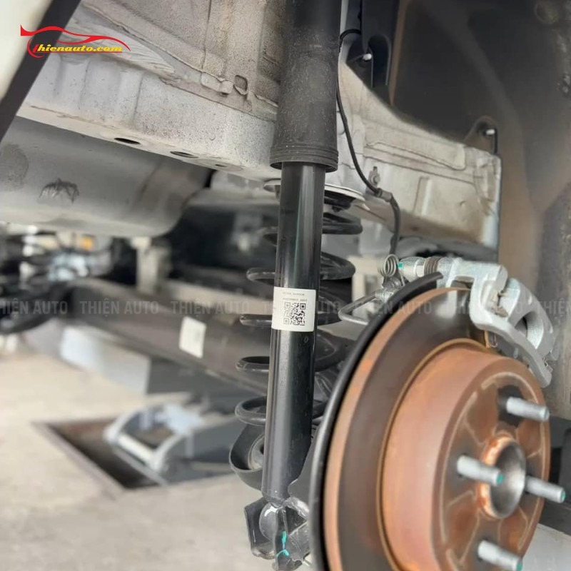 Độ phuộc VinFast VF5 Độ phuộc VF5 giúp tăng tuổi thọ lốp xe