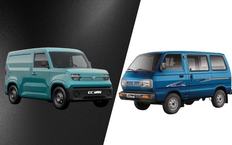 So sánh Vinfast EC Van và Suzuki Omni về giá bán