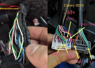 Cách nối dây camera lùi bị đứt lái mới cần biết