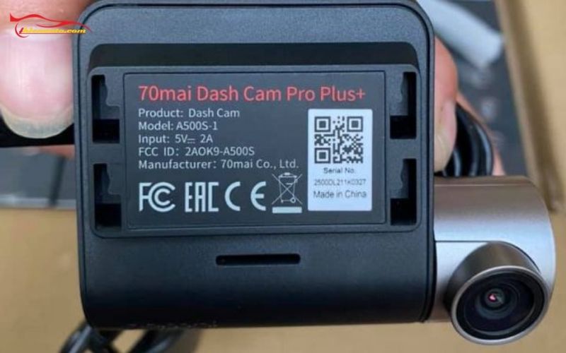 Camera hành trình Xiaomi 70mai A500S 2 mắt trước sau