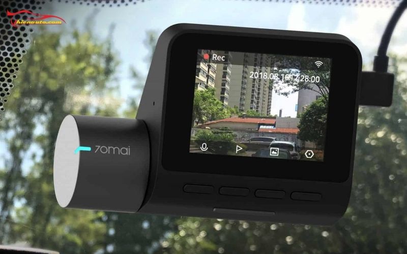 Lắp camera hành trình Xiaomi 70mai A500S 2 mắt trước sau