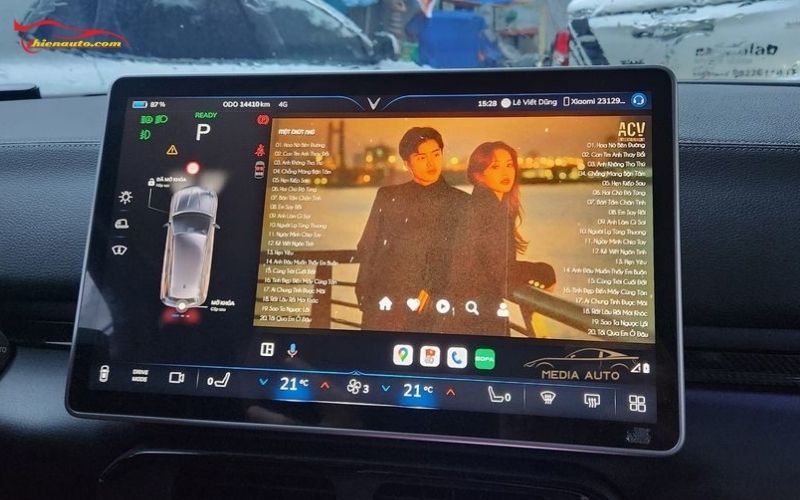 Độ màn hình Android VF6