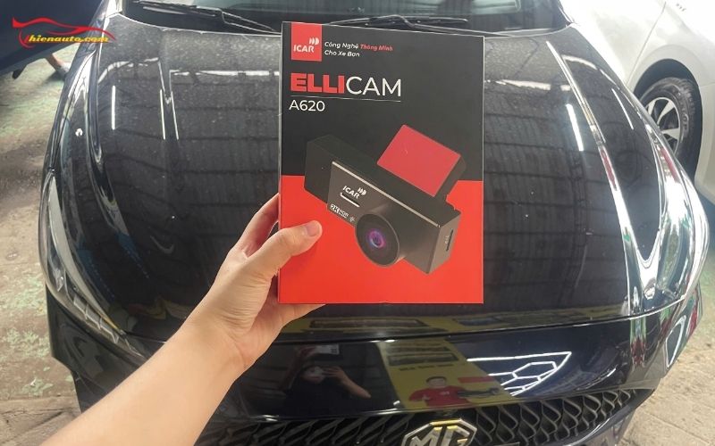 MG5 lắp camera hành trình Ellicam A620