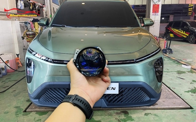Độ đèn pha Vinfast Limo Green cần lưu ý những điểm sau