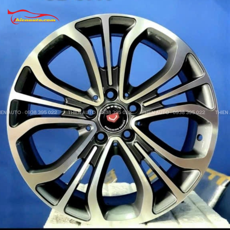 Mẫu độ mâm Vinfast Limo Green R18 đẹp tại Thiện Auto